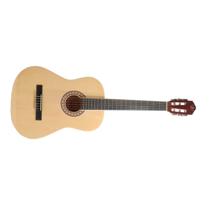 Guitarra Acústica Symphonic Ec3900n Con Cuerdas De Nylon
