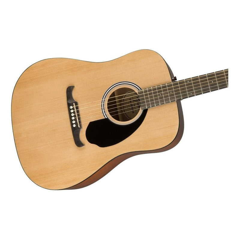 Guitarra Acústica Fender Fa-125 Natural Brillo con funda