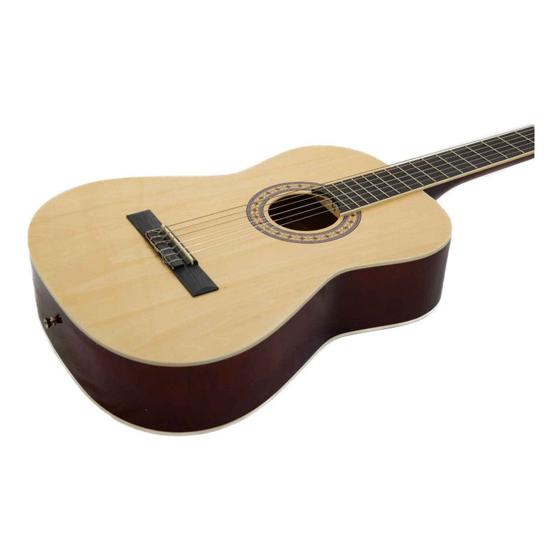 Guitarra Acústica Symphonic Ec3900n Con Cuerdas De Nylon