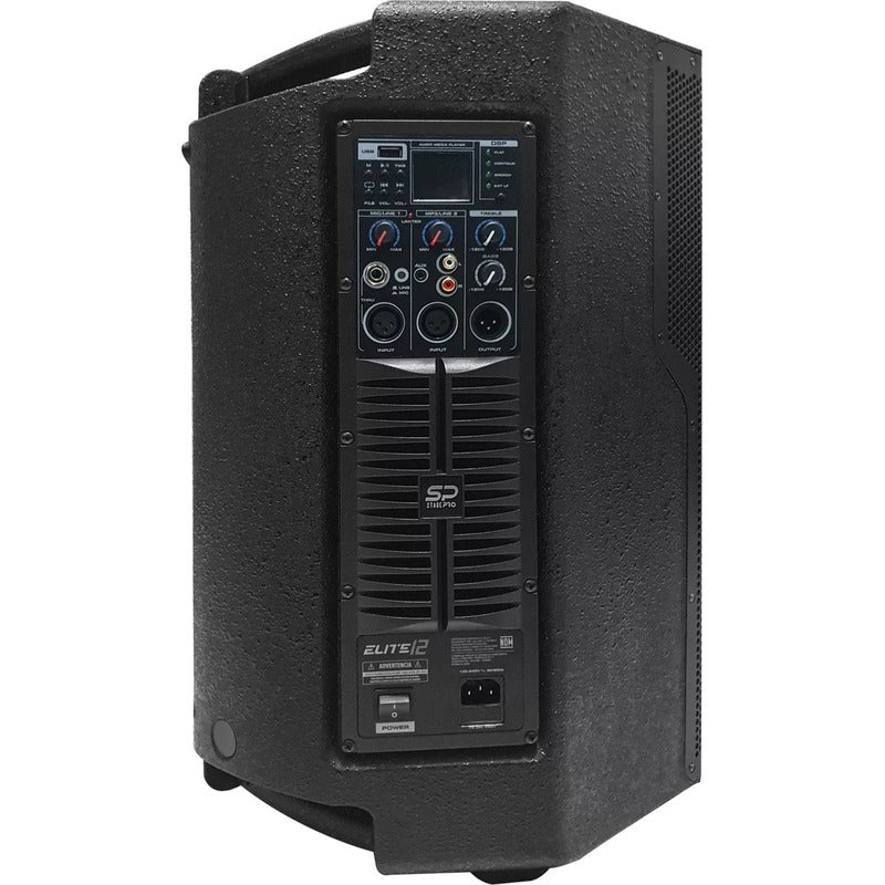 Bocina Alienpro Sp-12 Elite 600w Rms Bluetooth Y Tws Integra Negro