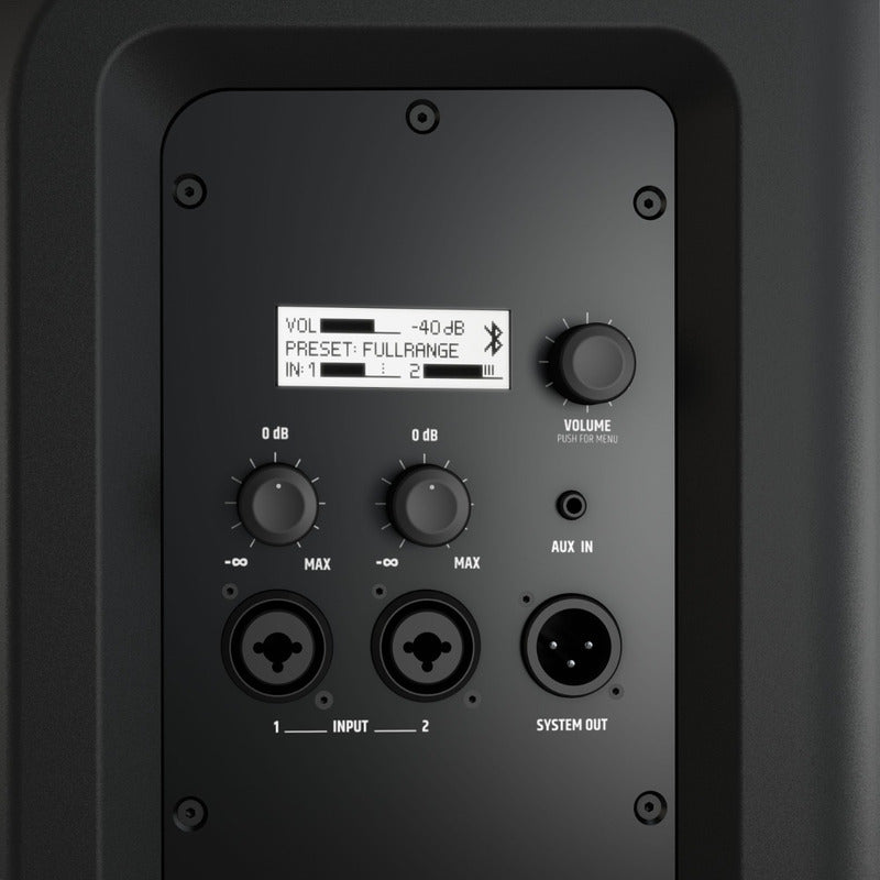 Bafle Amplificado Ld Systems Icoa 12a Con Bluetooth Negro