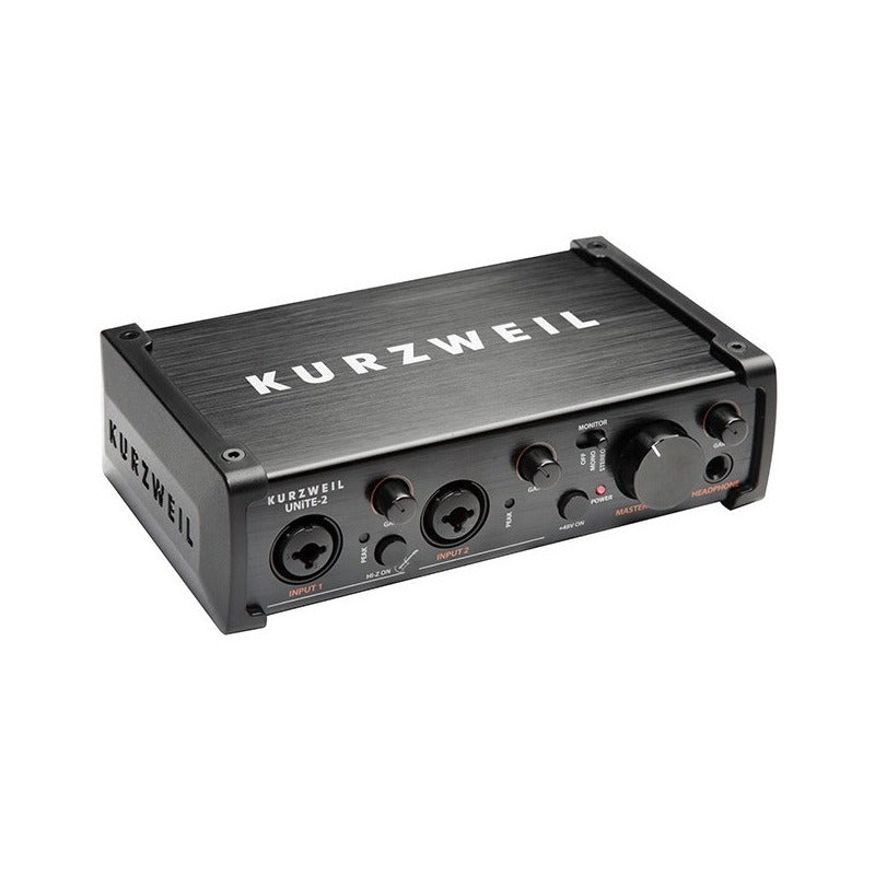 Placa De Audio Kurzweil Unite2 2 In 2 Out Usb Phantom 48v