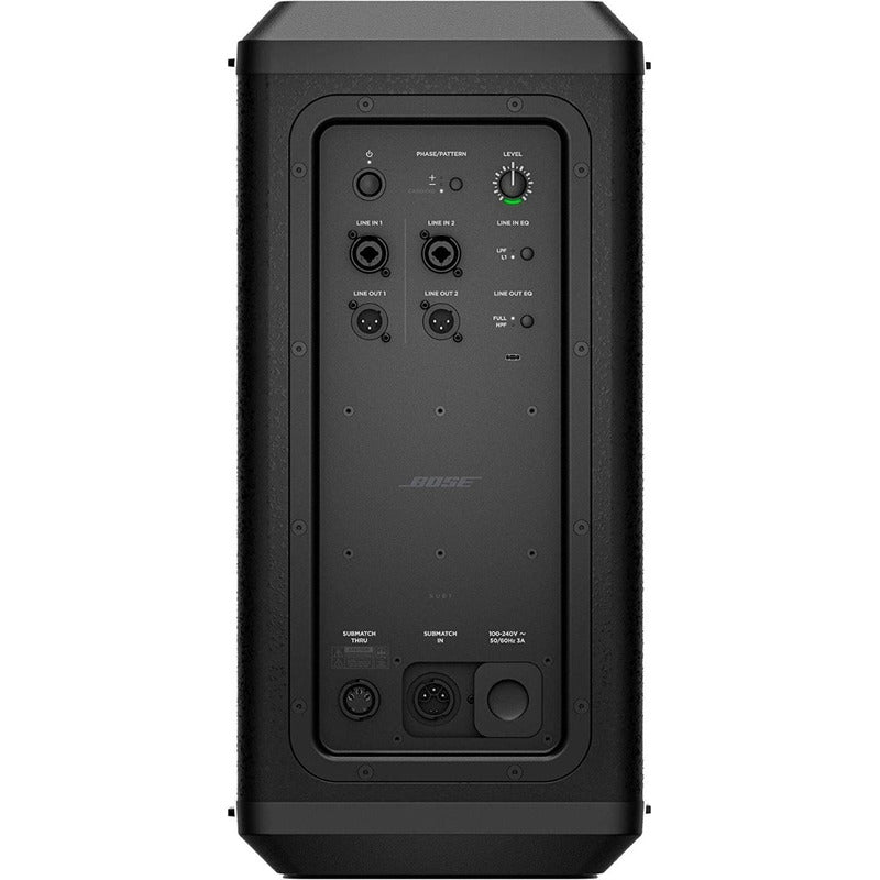 Bose Sub2 Subwoofer Profesional Módulo De Graves Activo Color Negro