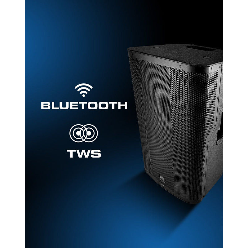 Bocina Alienpro Sp-12 Elite 600w Rms Bluetooth Y Tws Integra Negro