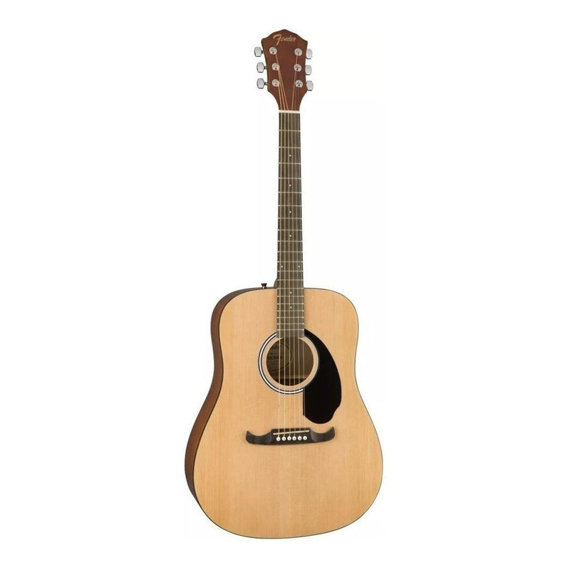 Guitarra Acústica Fender Fa-125 Natural Brillo con funda
