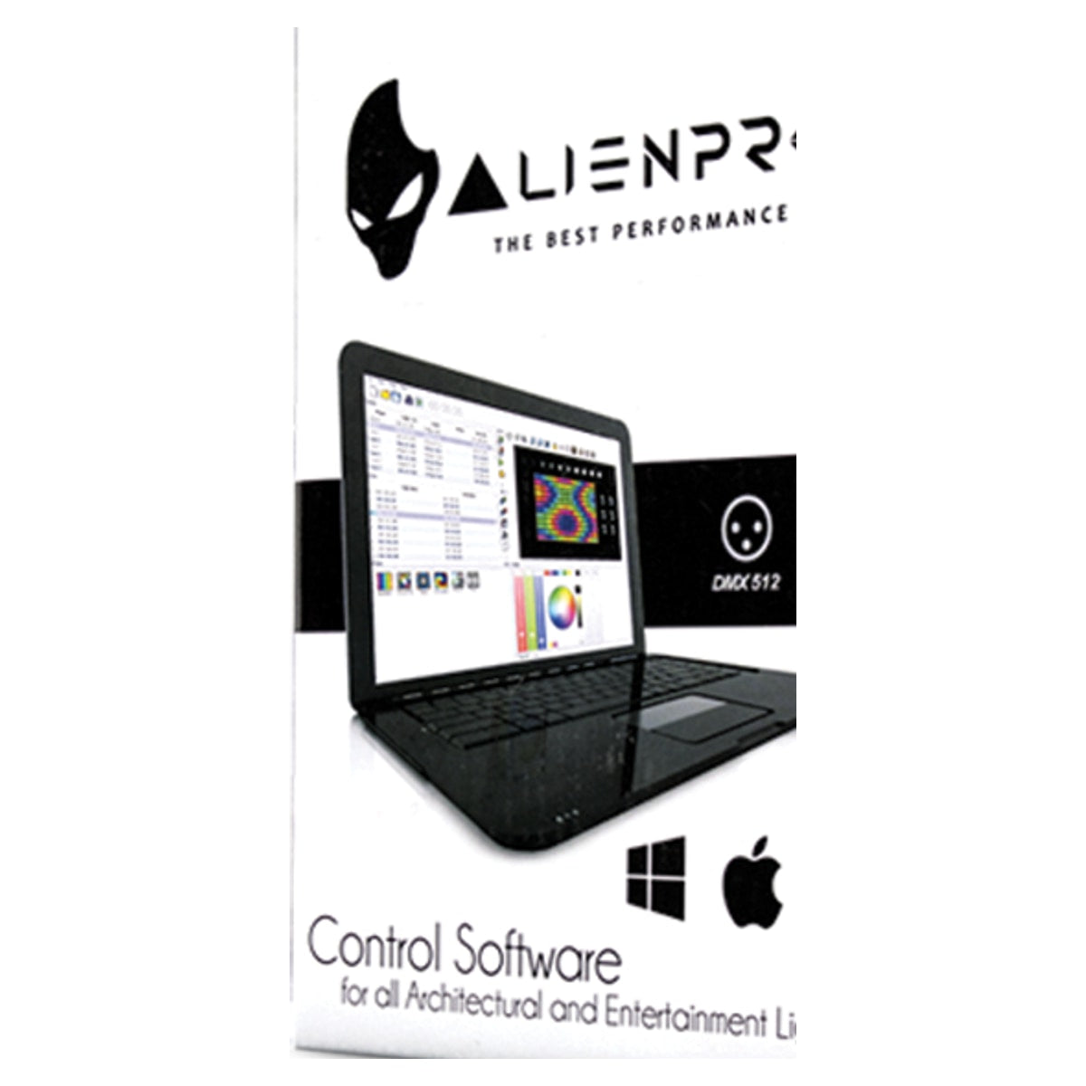AlienPro CLUB 1024 vista trasera – AlienPro México | Armonía Musical