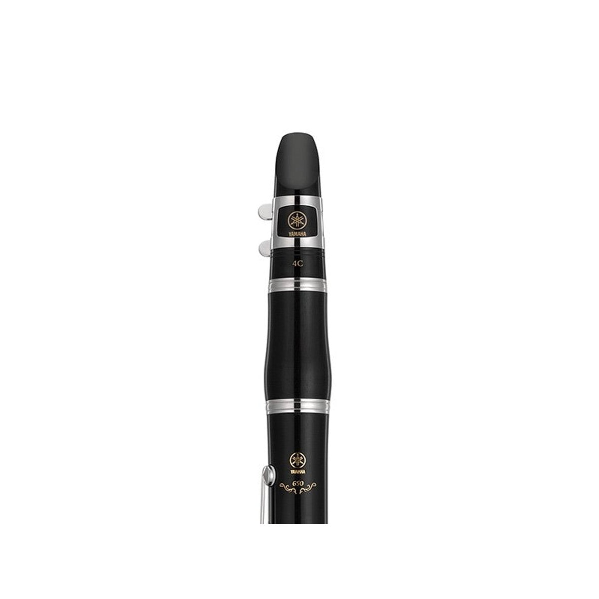 Clarinete Yamaha YCL-650 detalle boquilla y barrilete | Armonía Musical México