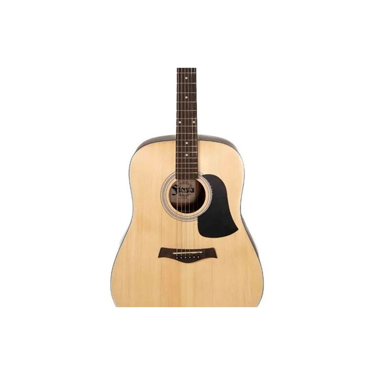 Guitarra Acústica Aria FST-D65 Natural detalle | Armonía Musical México