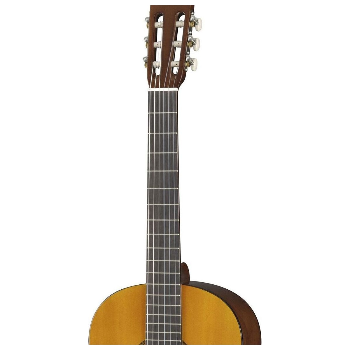 Guitarra Clásica Yamaha C40 4/4 detalle cuerpo | Armonía Musical México