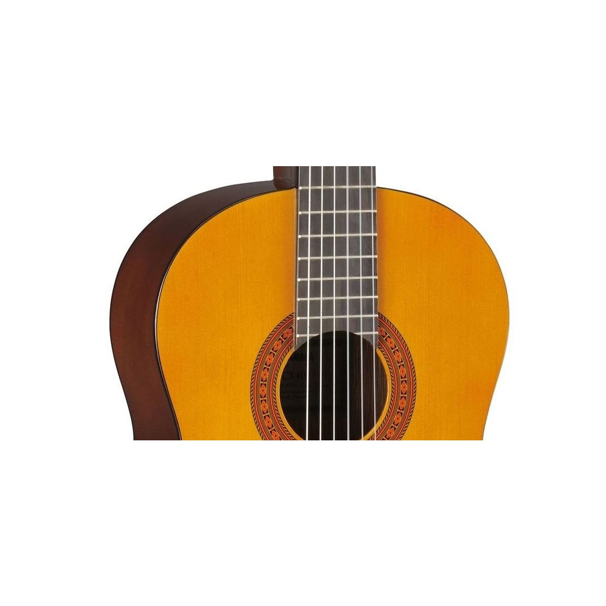 Guitarra Clásica Electroacústica Yamaha CX40 detalle 2 | Armonía Musical México