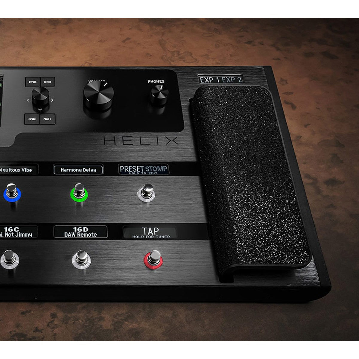 Pedalera multiefectos Line 6 Helix Floor procesador de guitarra | Armonía Musical México