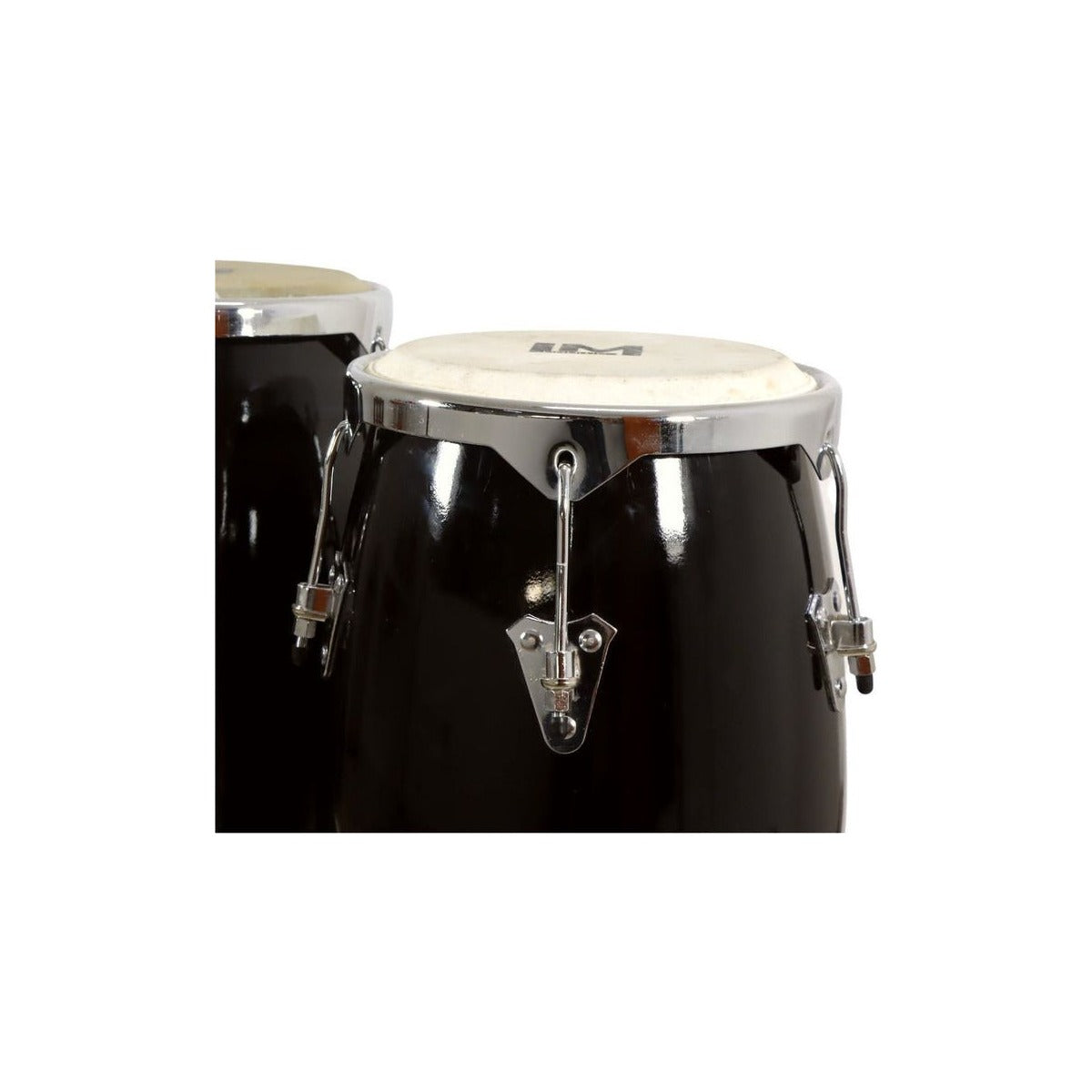 LM Drums Congas De 10 Y 11 Lm Drums Cg-1200 10*11 Bk Negras De Fibra Color Negro vista 4 | Armonía Musical México