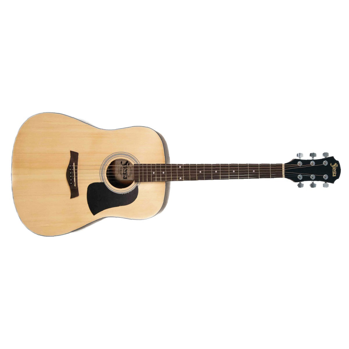 Guitarra Acústica Aria FST-D65 Color Natural vista 4 – Guitarras Acústicas | Armonía Musical México