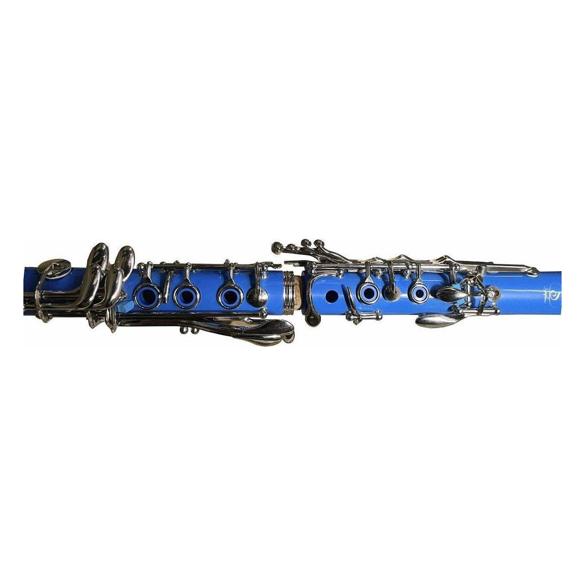 Symphonic Clarinete Symphonic Cl-01 Silver Key color Azul Con Estuche vista 5 – Clarinetes | Armonía Musical México