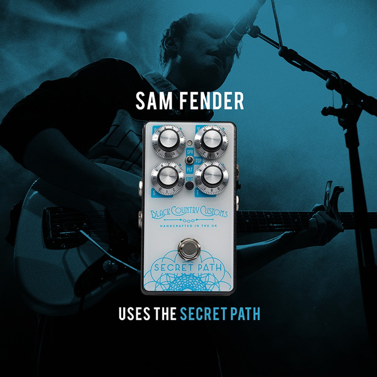 Laney BCC-SECRETPATH detalle – amplificador de guitarra | Armonía Musical México