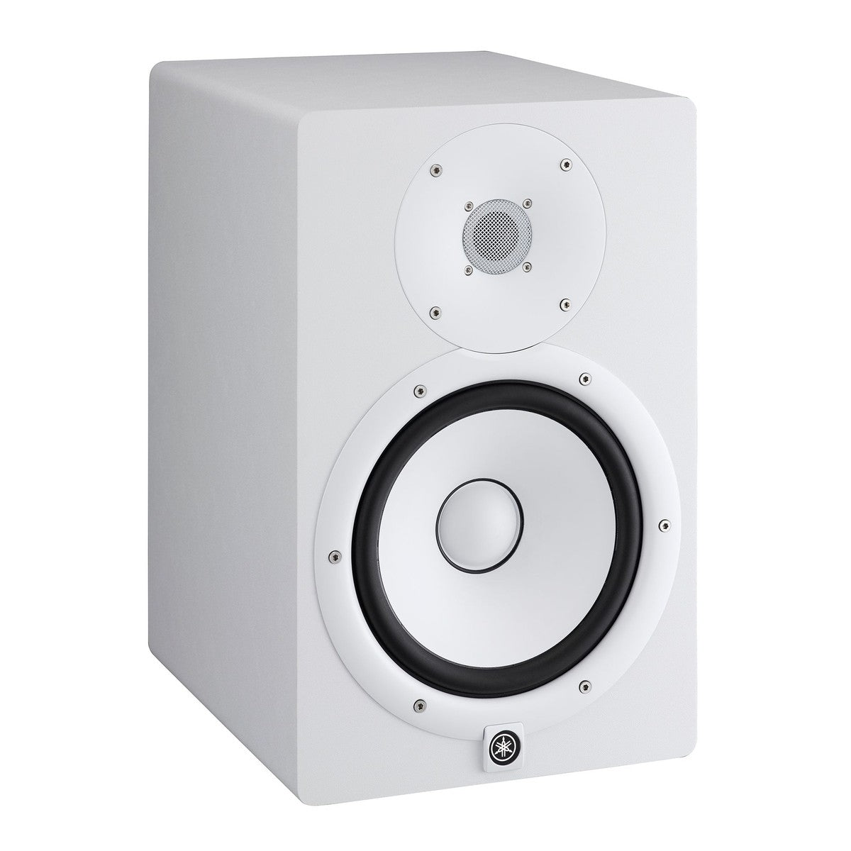 Monitor de estudio Yamaha HS8 blanco vista derecha | Armonía Musical México