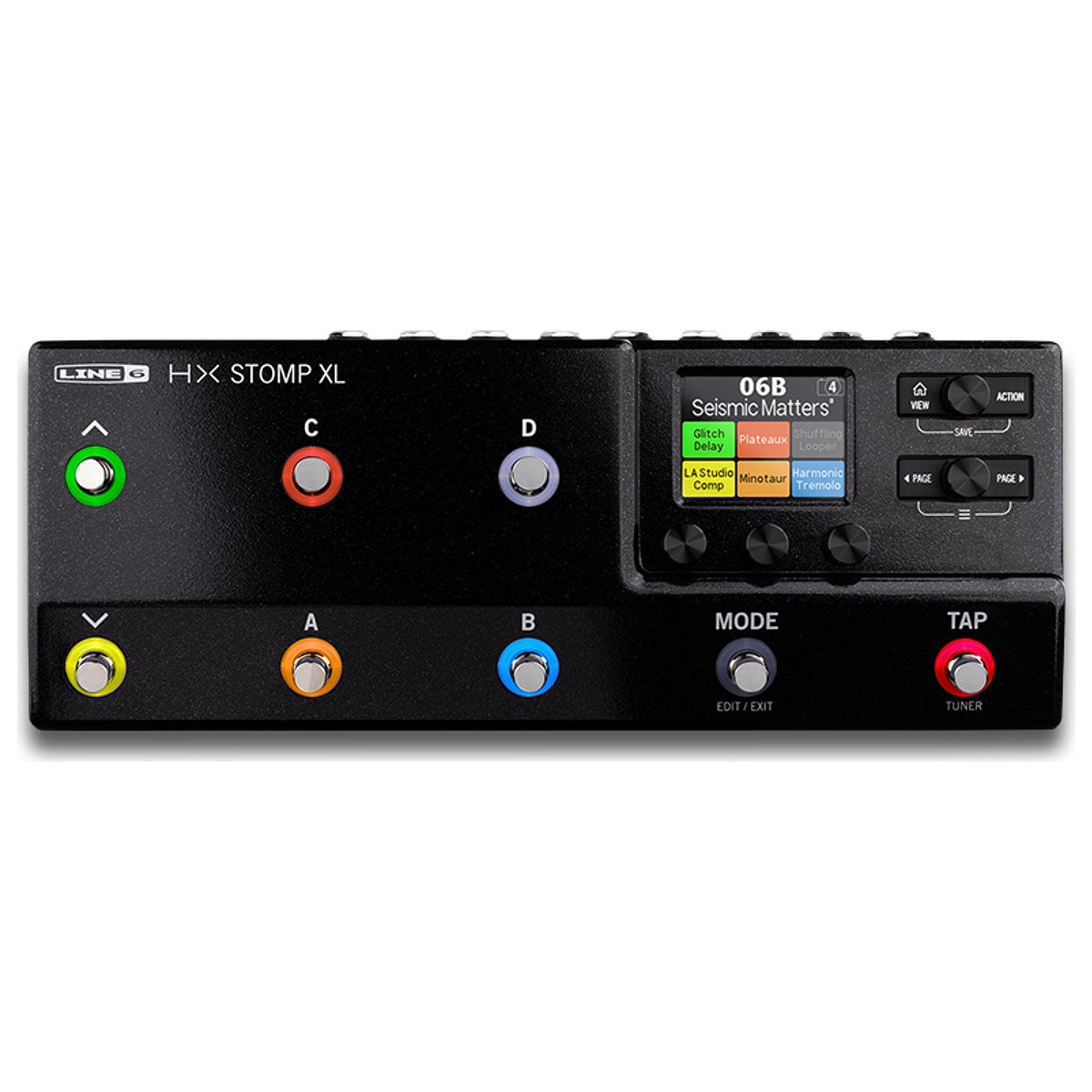 Line 6 HX Stomp XL vista lateral | Armonía Musical México