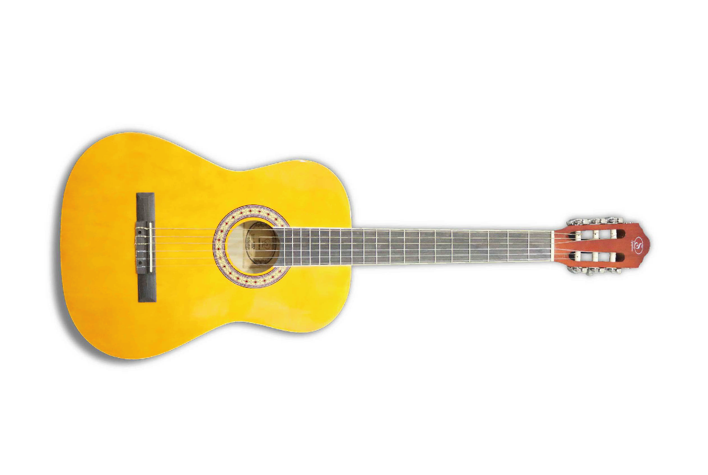 Guitarra Acústica Symphonic EC3900YW Con Cuerdas De Nylon