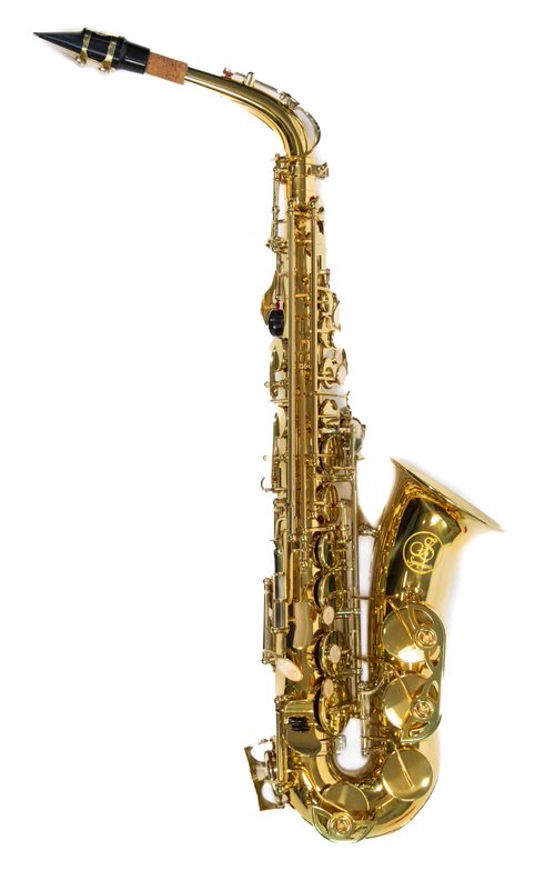 Saxofon Alto Symphonic As-200l Eb Laqueado Color Dorado