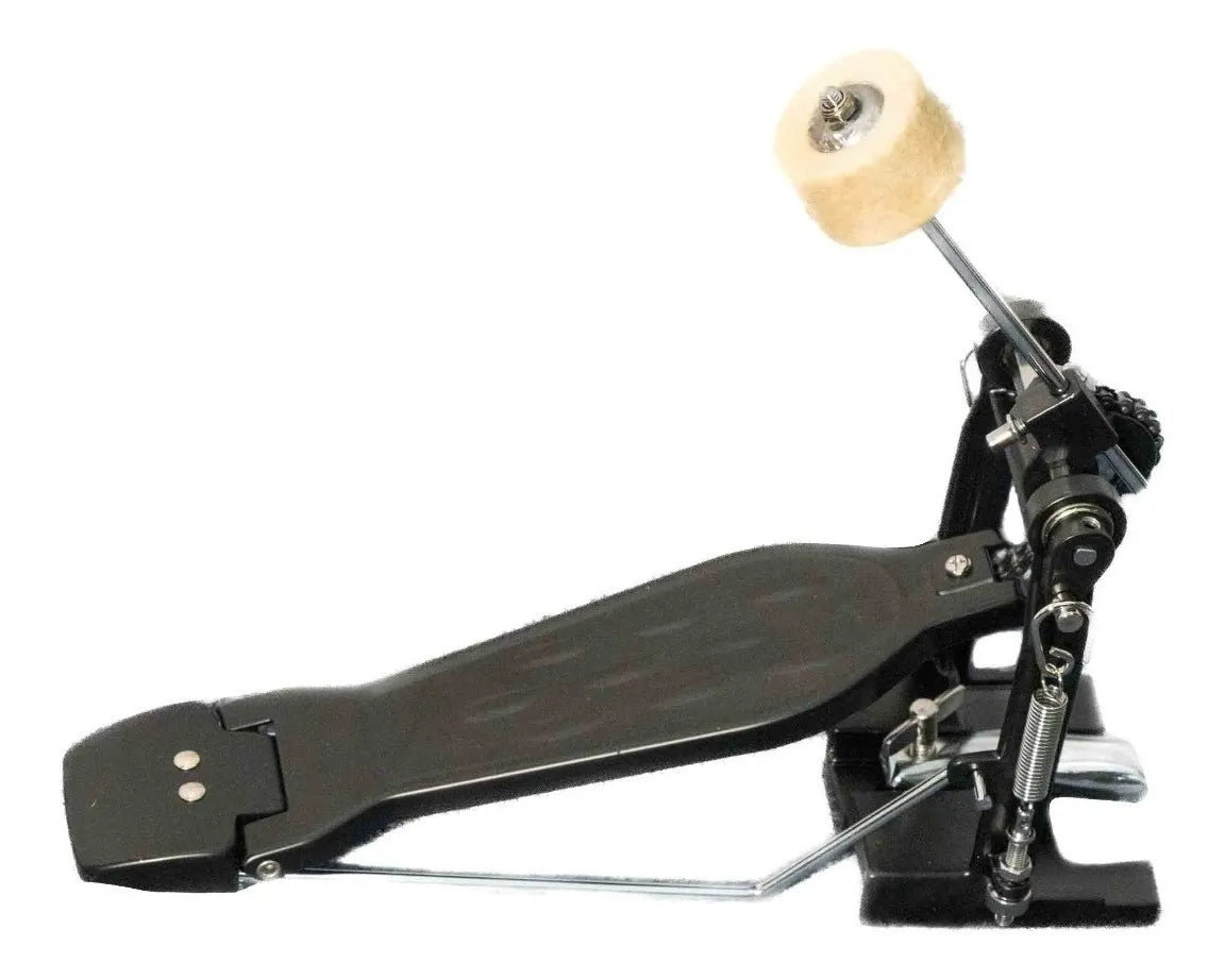 Bateria Acusticas Lm Drums Dk-125 Con Platillos Y Asiento color Blanco