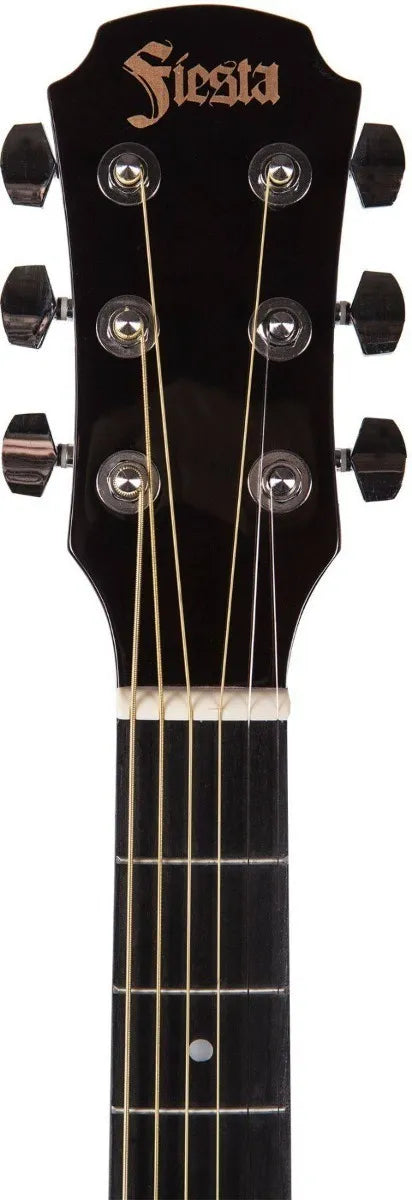 Guitarra Acustica Aria Fst-300n Serie Fiesta color Negro