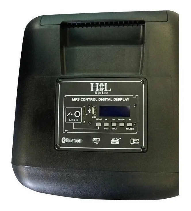 Bafle Amplificado High Line Hl-208awb Batería Recargable