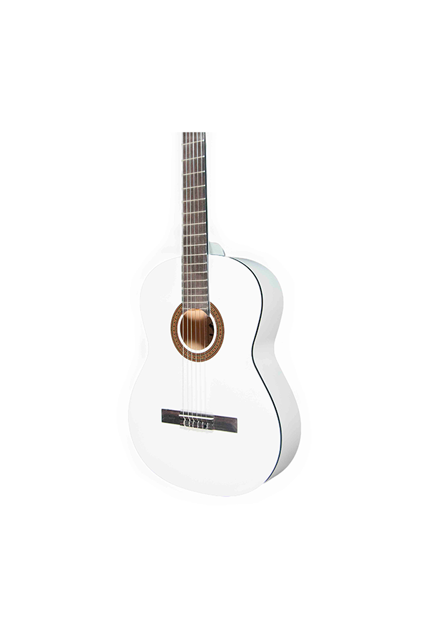 Guitarra Acústica Aria FST-200 Serie Fiesta color Blanco