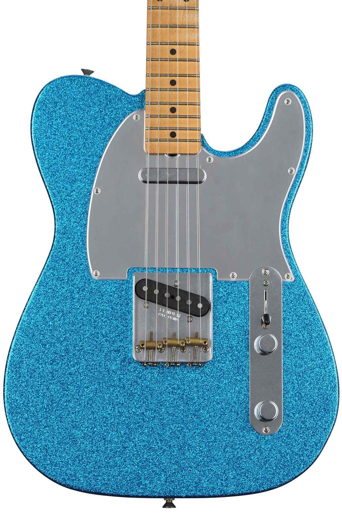 Guitarra Fender J Mascis Telecaster Bottle Rocket Blue Flake