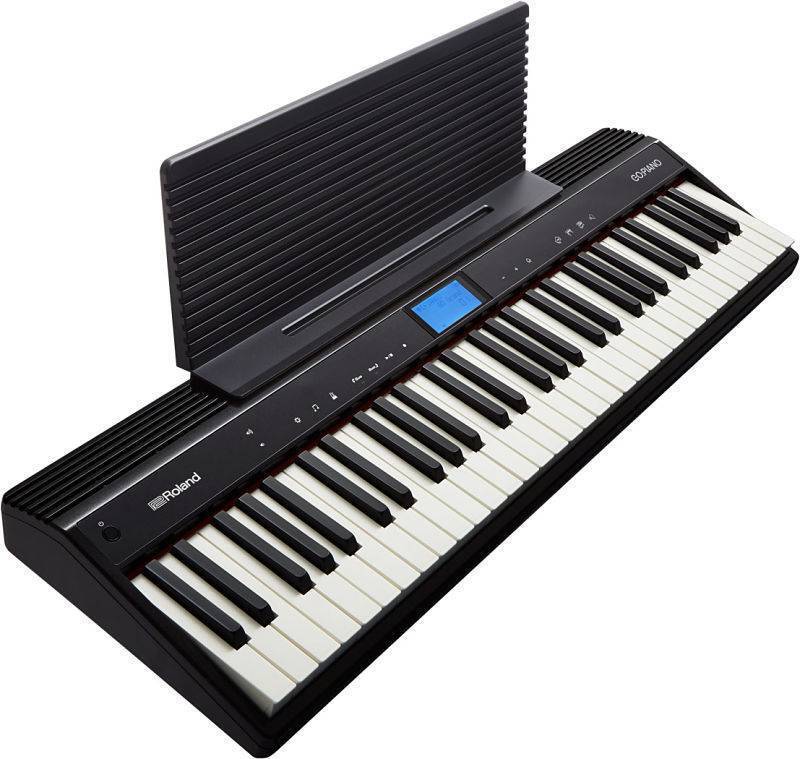 Piano Roland Go color negro 61 Keys