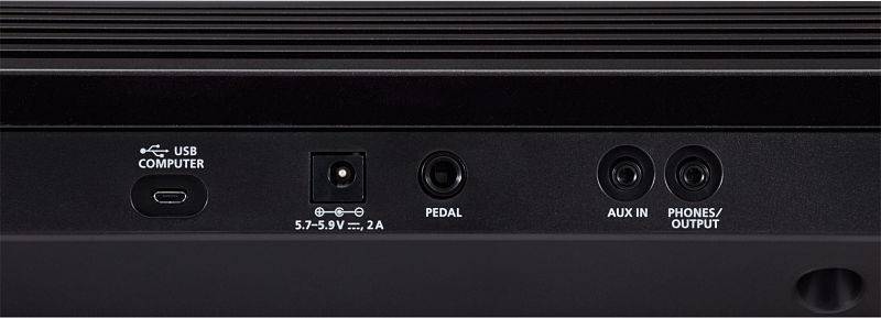 Piano Roland Go color negro 61 Keys