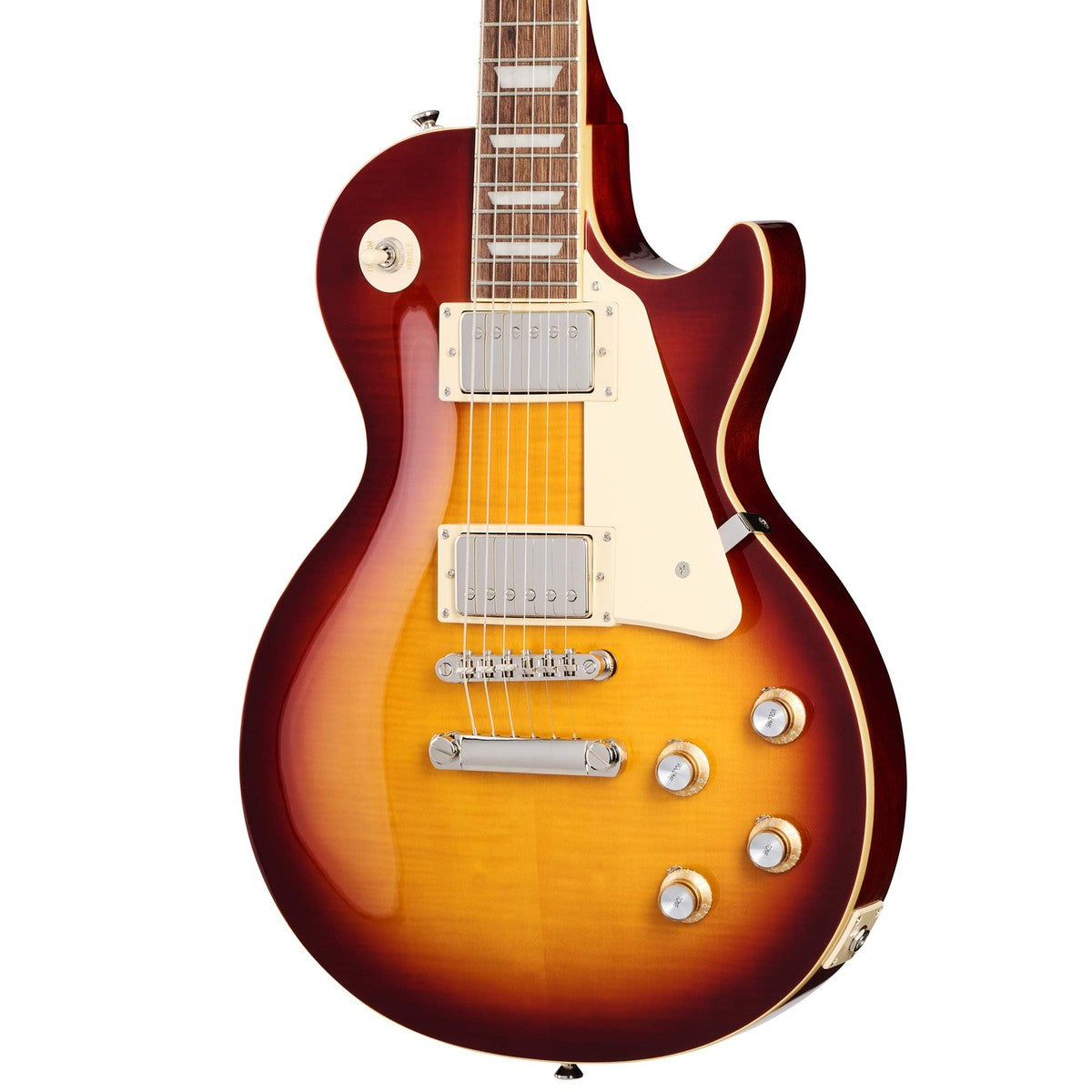 Epiphone Guitarra Electrica Epiphone Les Paul Standard 60s Figured frontal | Armonía Musical México