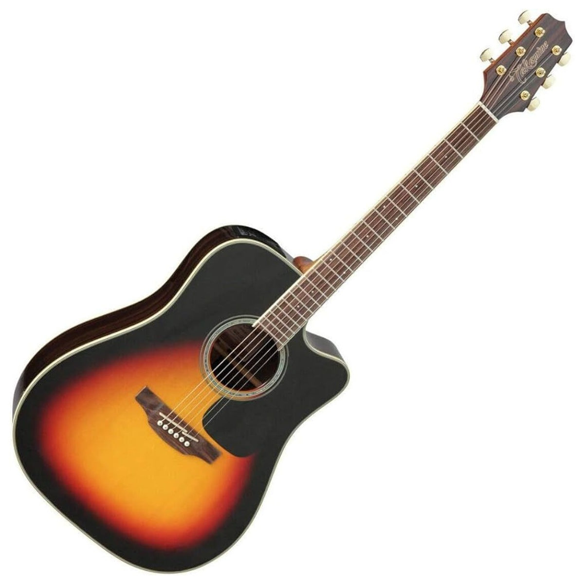 Takamine Guitars GD51CE BSB vista frontal – electroacústica sunburst | Armonía Musical México