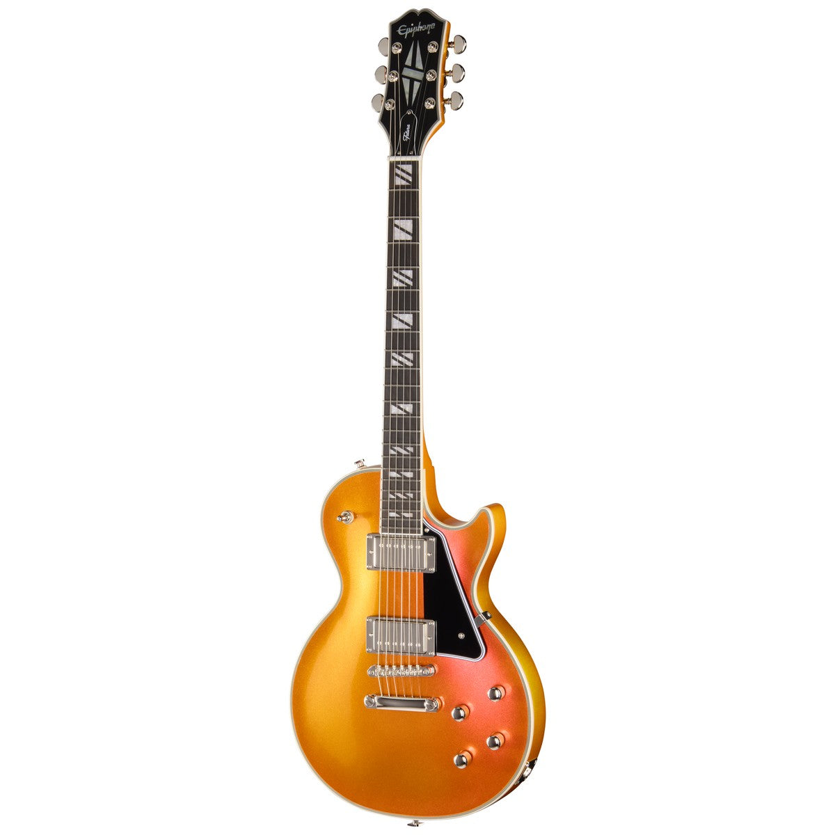 Epiphone Guitarra Electrica Epiphone Futura Les Paul Custom frontal | Armonía Musical México