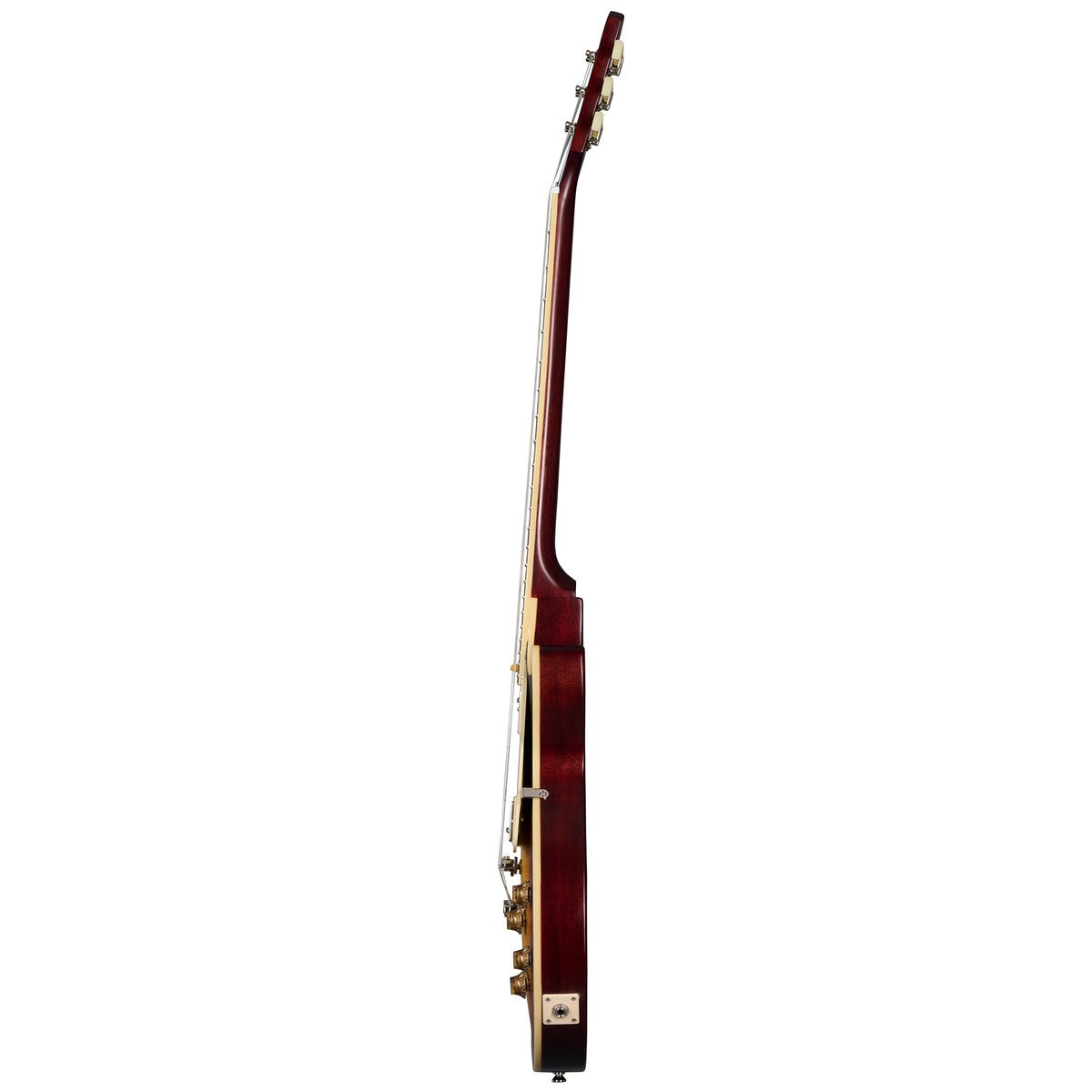 Epiphone Epiphone Guitarra Eléctrica Epiphone 1959 Les Paul Standard Tobacco Sunburst y Estuche vista lateral | Armonía Music