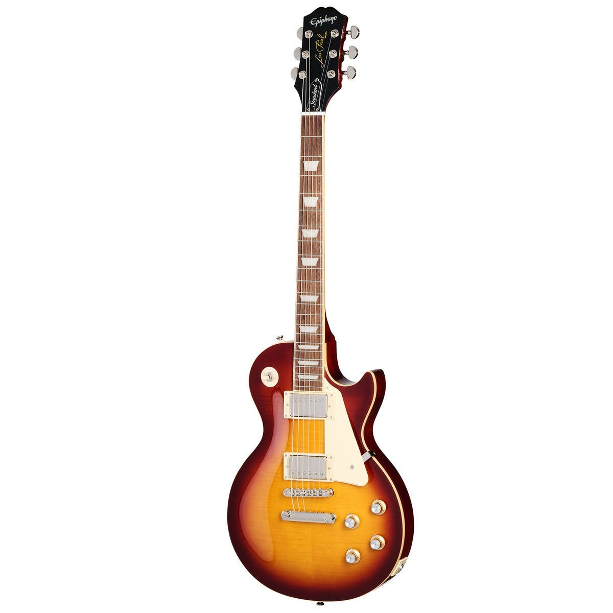 Epiphone Guitarra Electrica Epiphone Les Paul Standard 60s Figured lado | Armonía Musical México