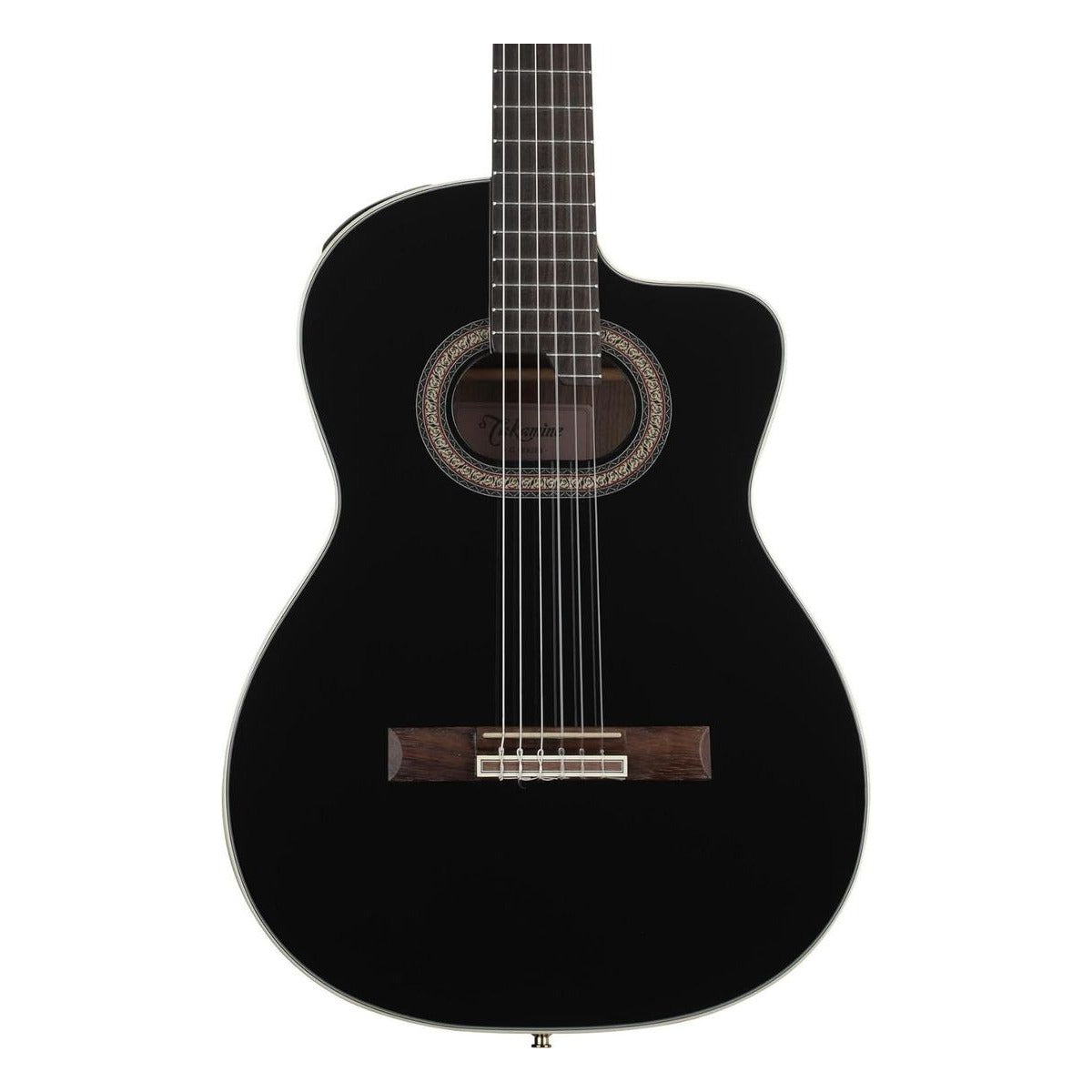 Takamine Guitars Guitarra Electroclásica Takamine GC6CE BLK vista 2 | Armonía Musical México