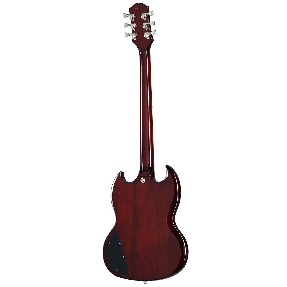 Epiphone Epiphone Guitarra Eléctrica Epiphone SG Modern Figured Mojave Burst Incluye Funda detalle cuerpo | Armonía Musical M