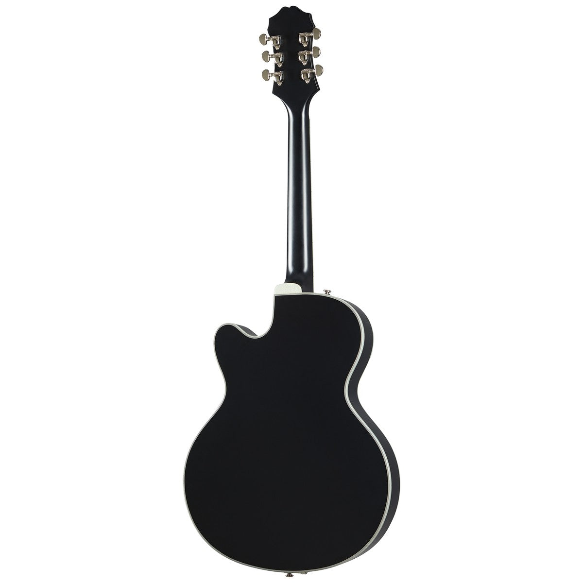 Epiphone Guitarra Electrica Epiphone Emperor Swingster Black Aged Gloss trasera | Armonía Musical México