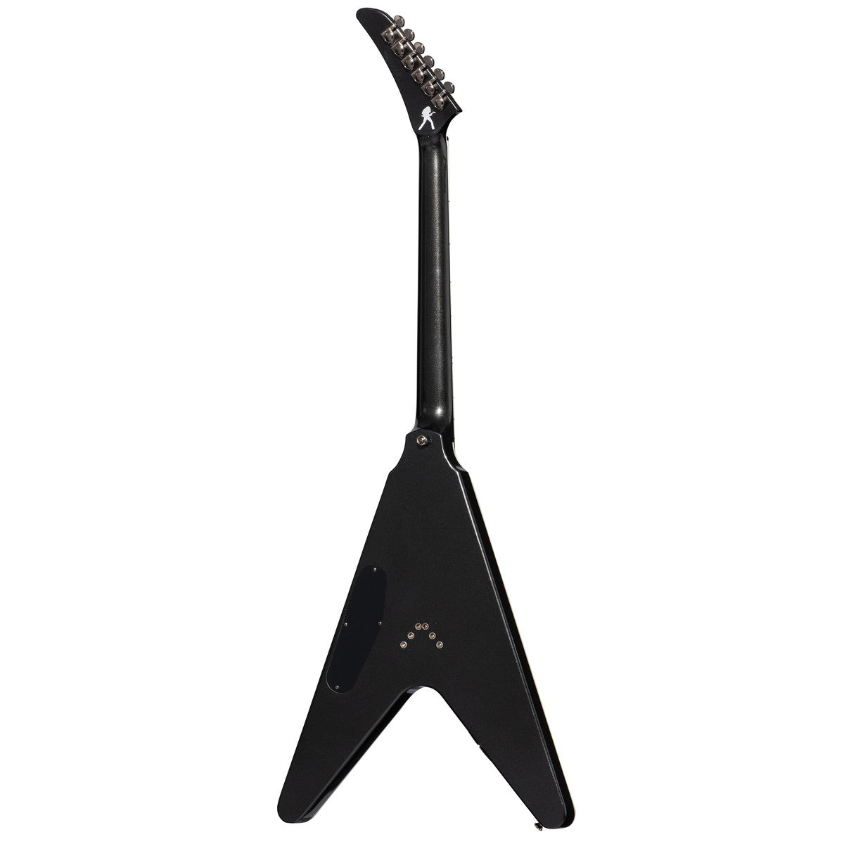 Epiphone Guitarra Electrica Dave Mustaine Flying V Custom Black Metallic trasera | Armonía Musical México