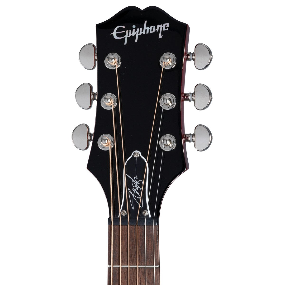Epiphone Epiphone Guitarra Electroacústica Epiphone Slash Vermillion Burst con estuche detalle clavijero | Armonía Musical Mé