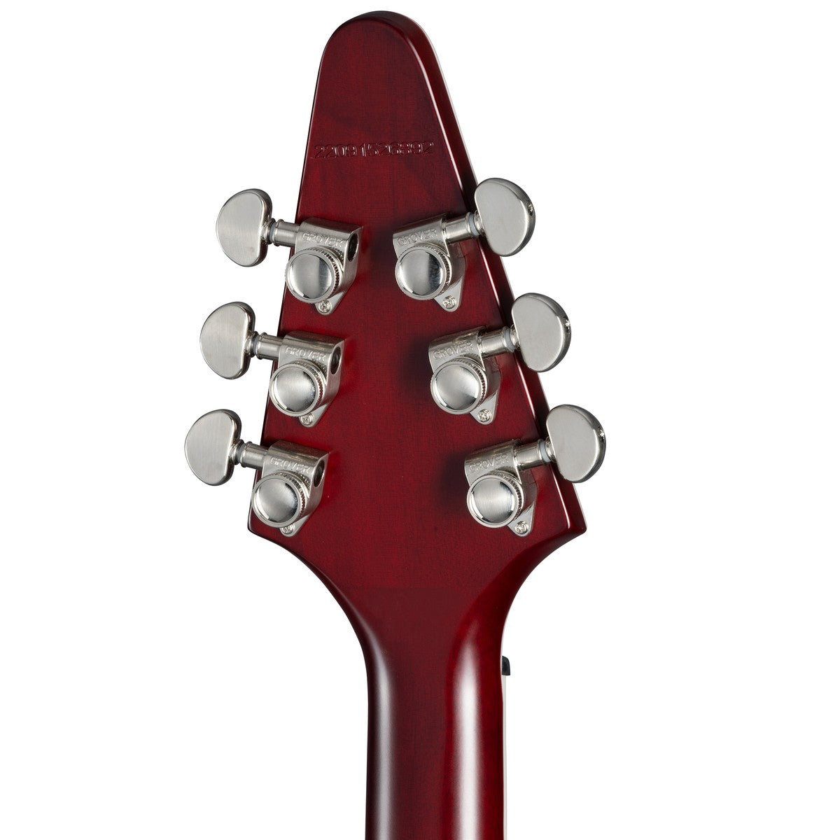 Epiphone Epiphone Guitarra Eléctrica Epiphone Flying V prophecy Roja Flameada detalle clavijero | Armonía Musical México
