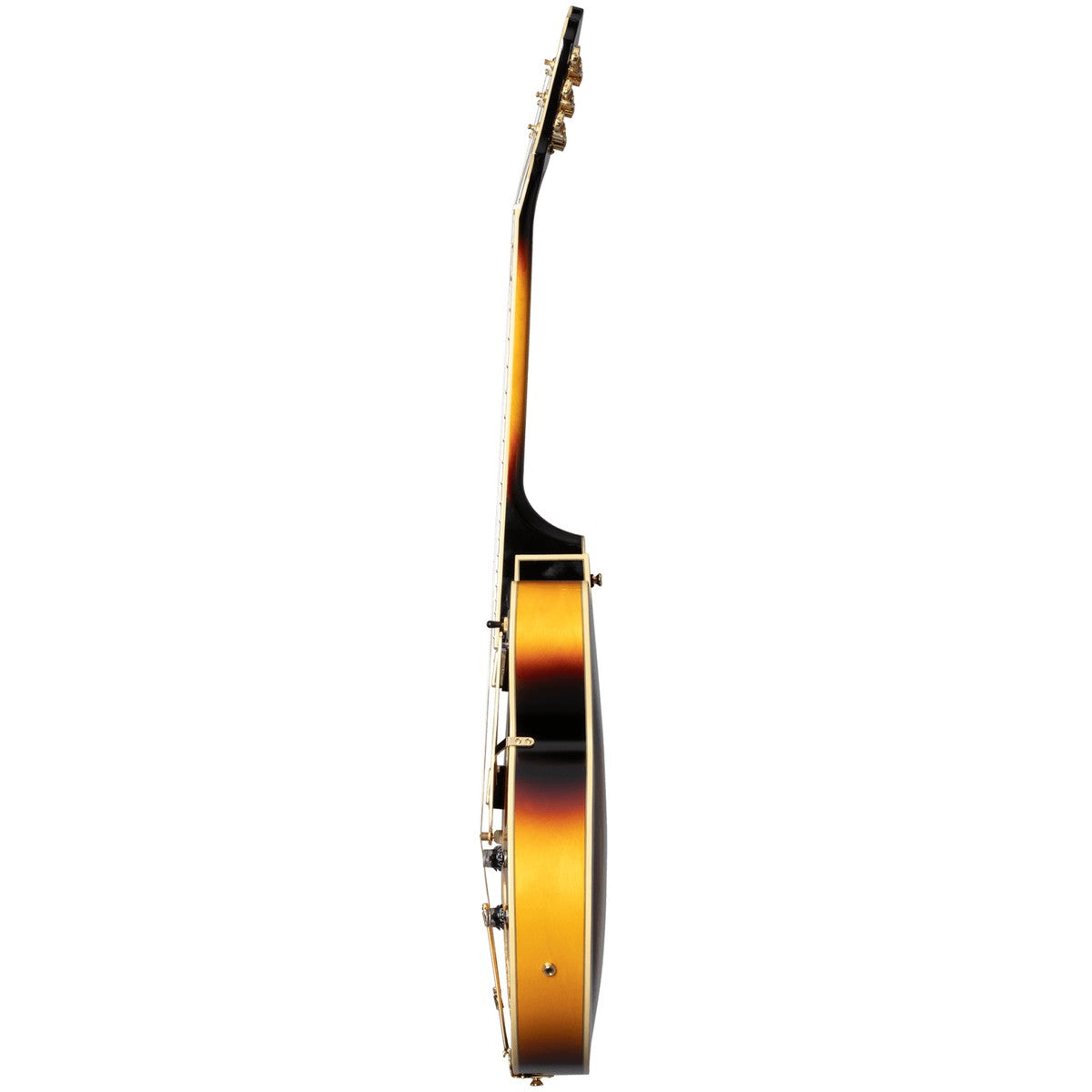 Epiphone Guitarra Electrica Epiphone Broadway Incl. Gig Bag Vintage Sunburst trasera | Armonía Musical México