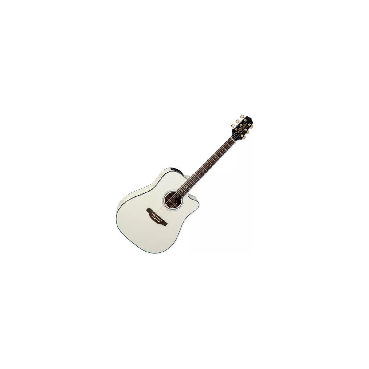 Takamine Guitars Guitarra Docerola Electroacústica Takamine GD37CE-12 PW Pearl White vista 5 | Armonía Musical México