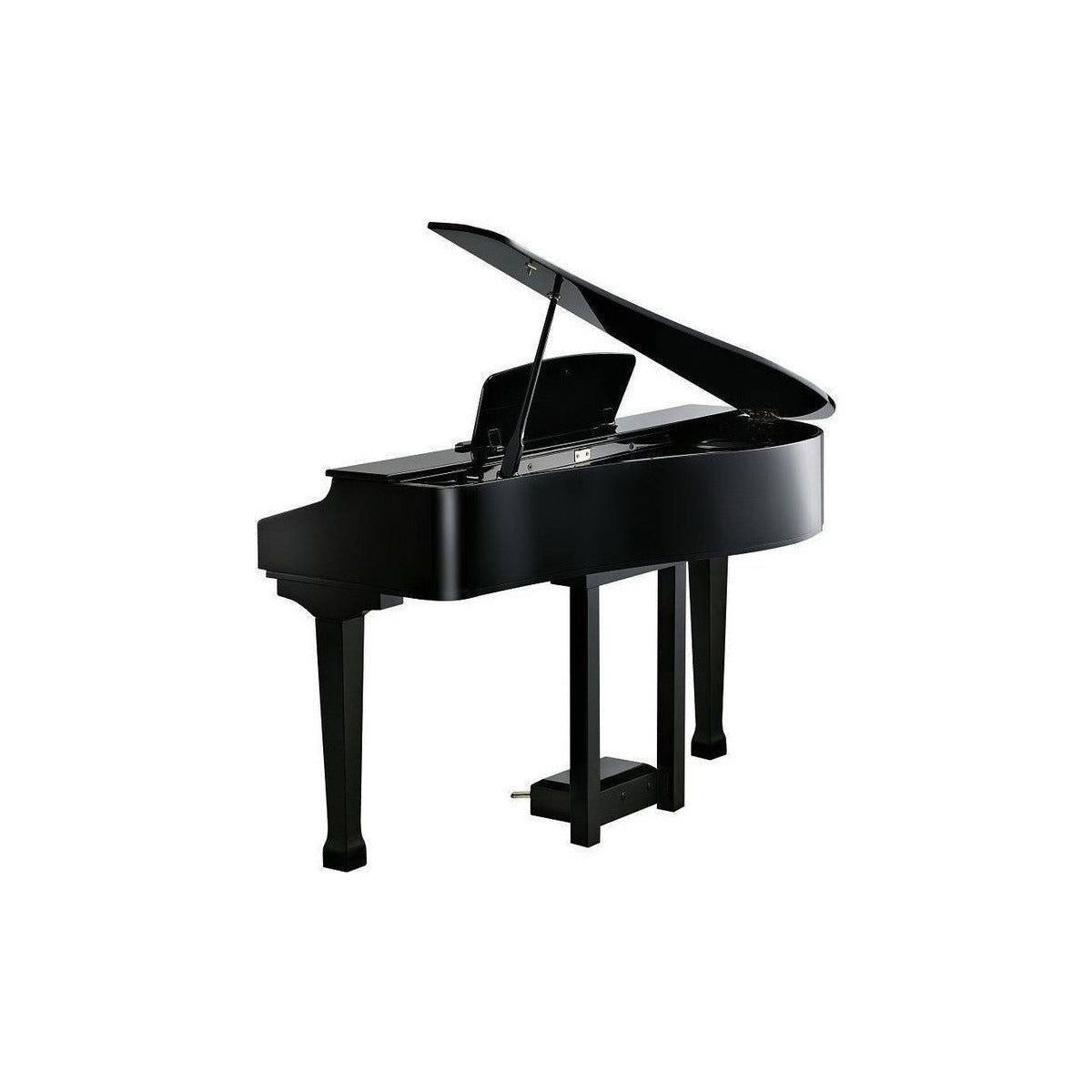Kurzweil Piano de Cola Kurzweil KAG100 Acabado Negro Brillante vista trasera | Armonía Musical México