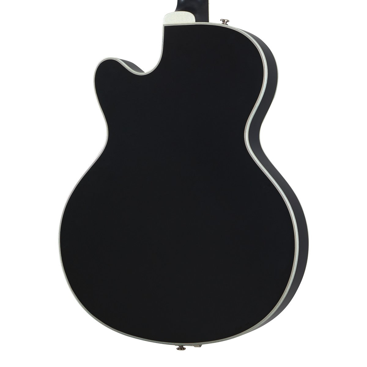 Epiphone Guitarra Electrica Epiphone Emperor Swingster Black Aged Gloss headstock | Armonía Musical México