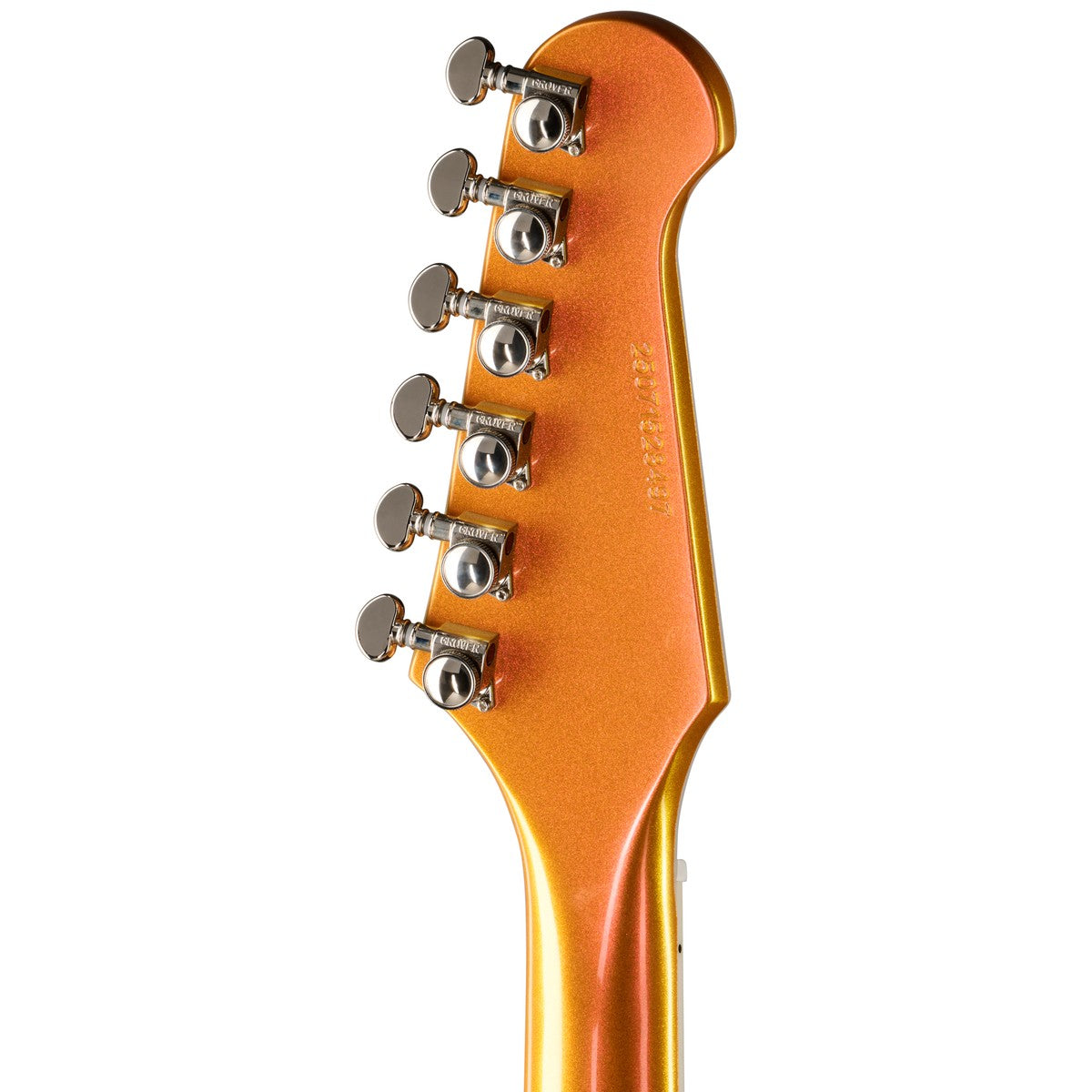 Epiphone Guitarra Electrica Epiphone Inspired by Gibson Futura Firebird Custom en acabado Firestorm Shift detalle | Armonía M