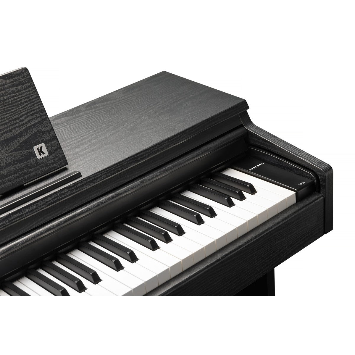 Kurzweil Piano Vertical Digital Kurzweil M215 BK Negro detalle | Armonía Musical México