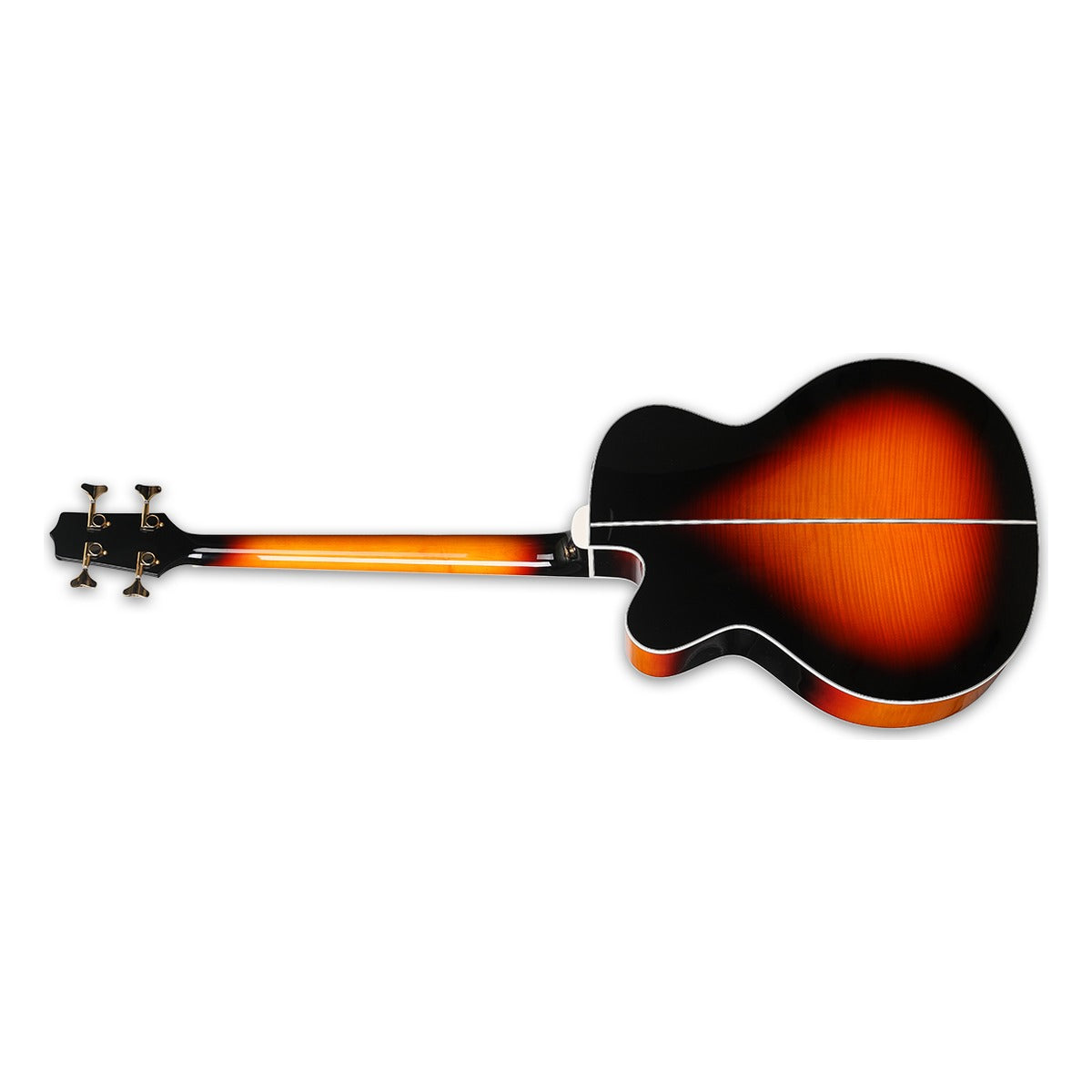Takamine Guitars Bajo Electroacústico Takamine GB72CE BSB Sunburst vista 6 | Armonía Musical México