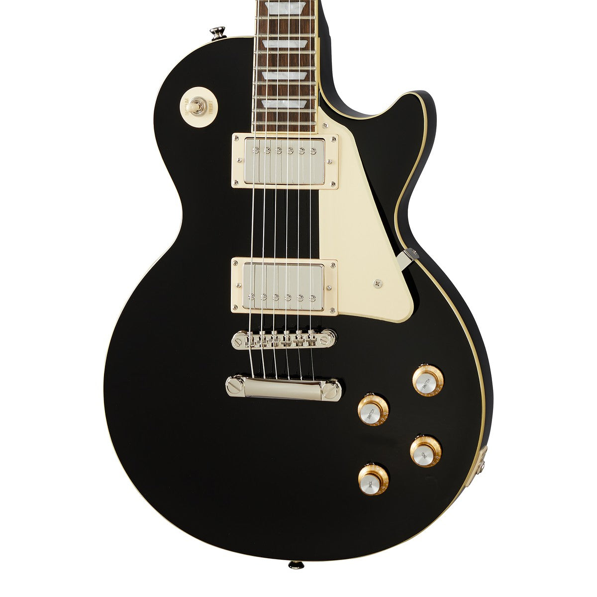 Epiphone Epiphone Guitarra Eléctrica Epiphone Les Paul Standard 60s Figured detalle puente | Armonía Musical México