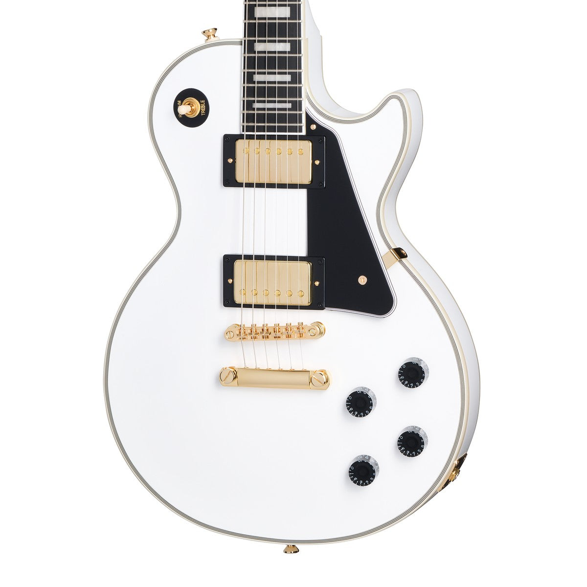Epiphone Epiphone Guitarra Eléctrica Epiphone SG Standard EIGSGSEBNH1 detalle puente | Armonía Musical México